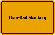 Grundbuchauszug Horn-Bad Meinberg
